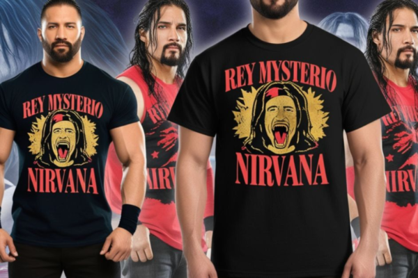 rey mysterio nirvana inspired shirt