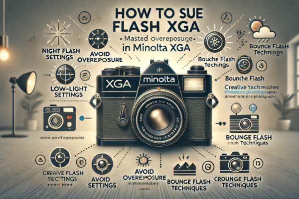 how to sue flash in minolta xga