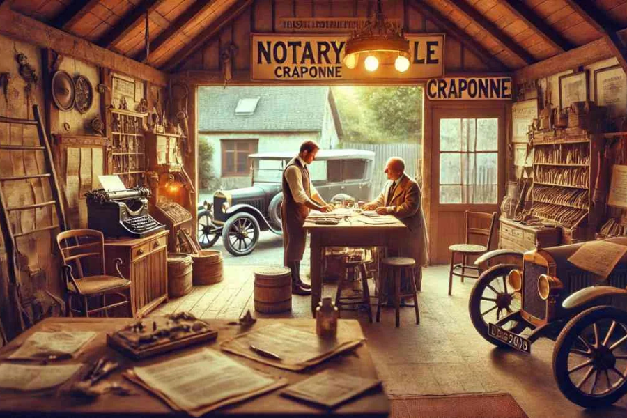 garage craponne notaire